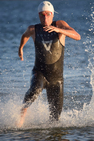 V2 Sleeveless Mens Triathlon Wetsuit